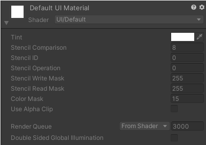 UI-Default Shader